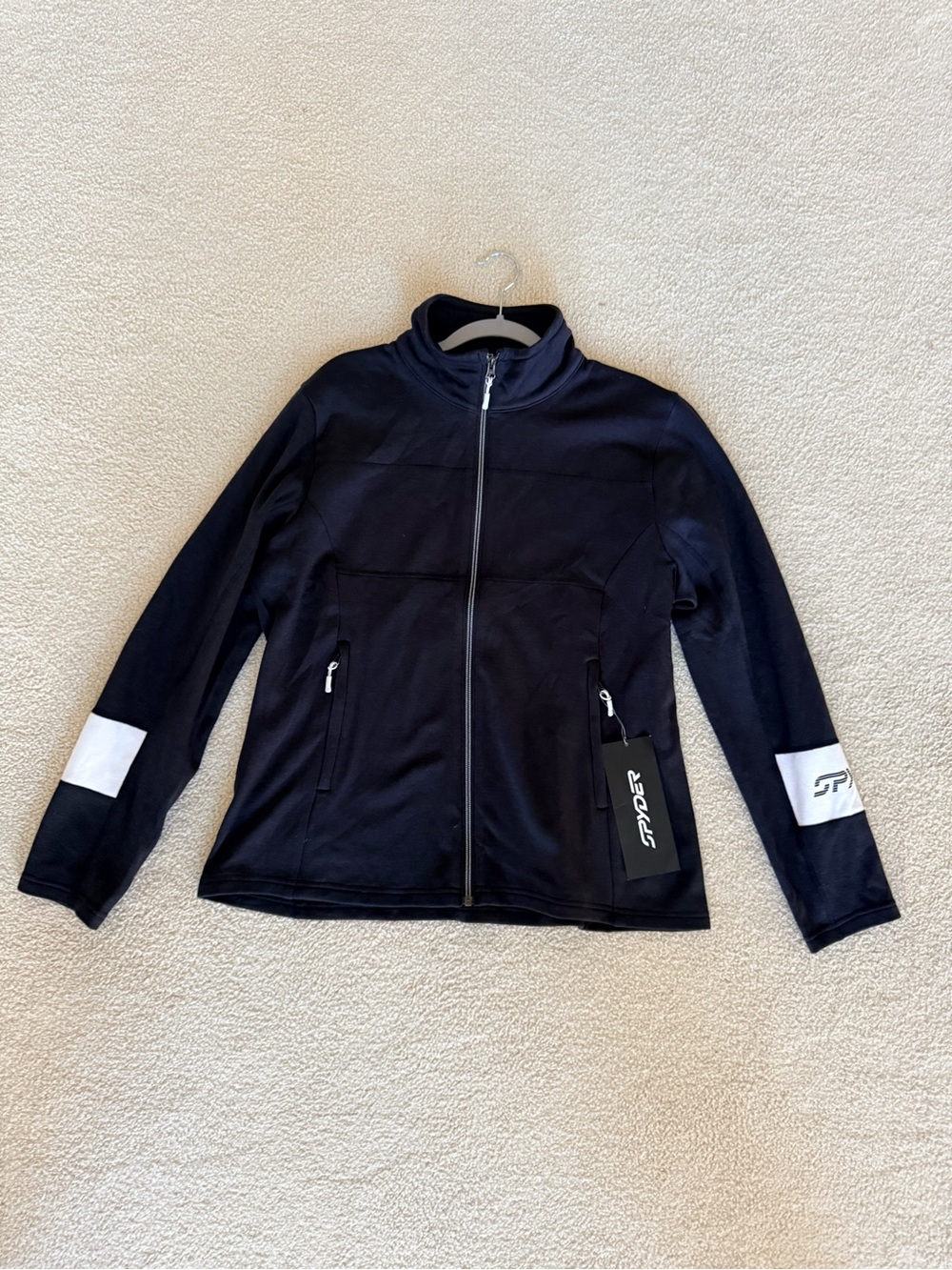 Spyder Womens Speed Full Zip Fleece Jacket. Size XL NWT - Picture 2 of 6